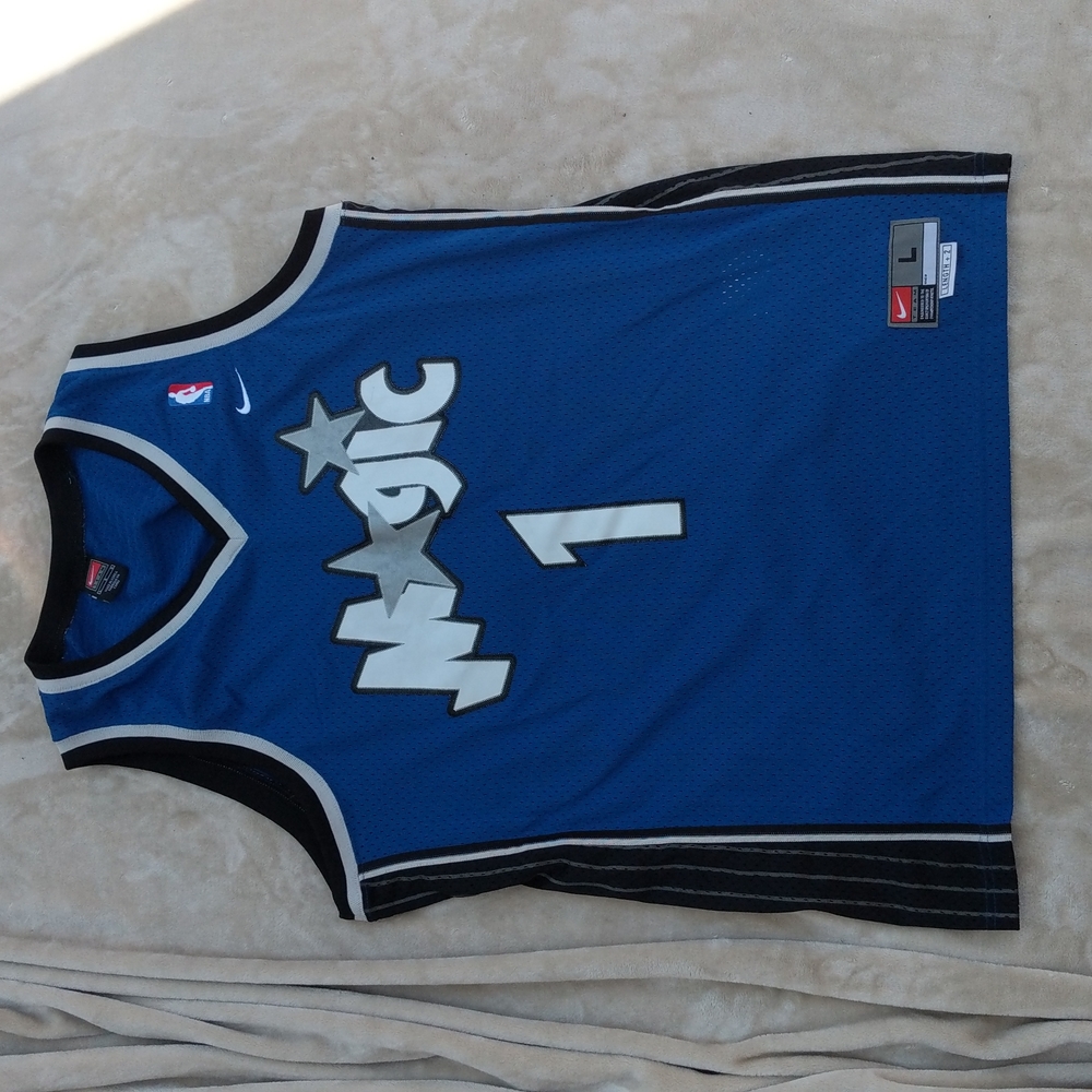 Nike Orlando Magic Tracy Mcgrady jersey, large, length +2